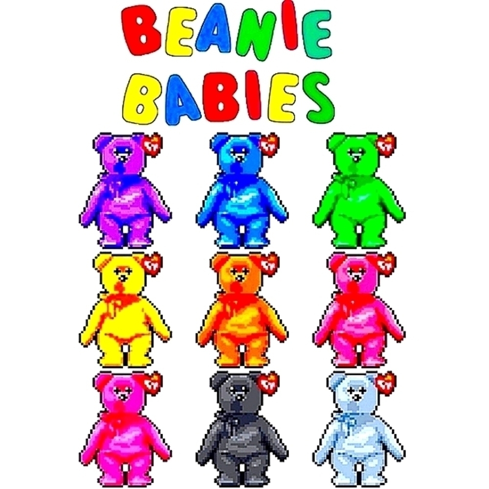 Ty Beanie Babies Rare Vintage Retired Retro 1990's Nostalgia